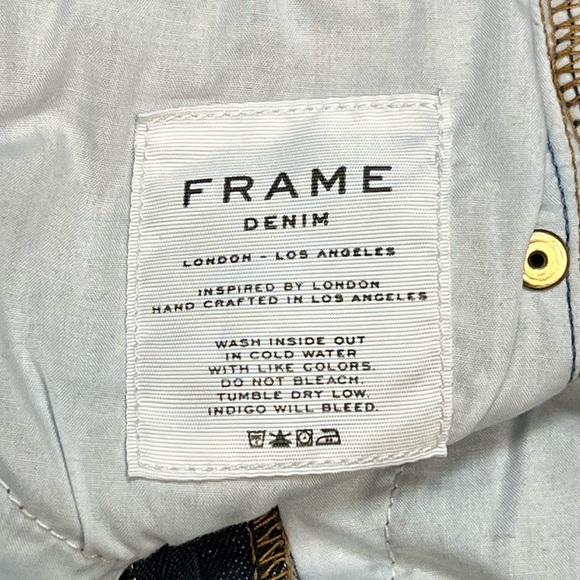 Frame Denim - Le High Skinny in Saltair Sz 25 - Picture 7 of 9